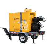 移动排涝泵车700方应急排水泵车