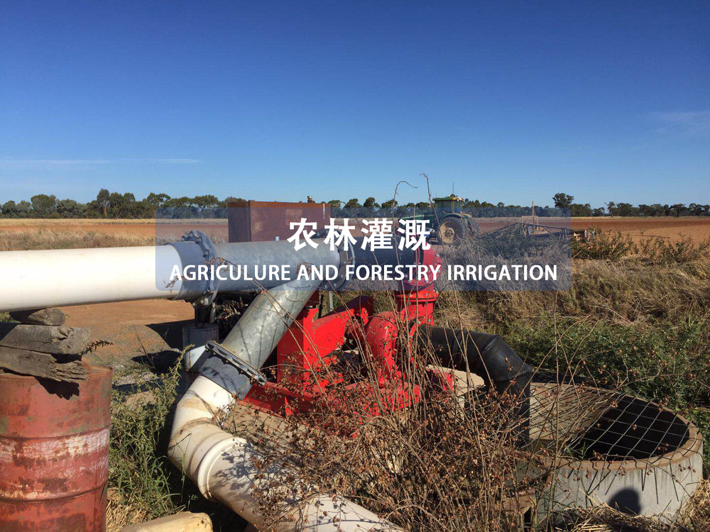 柴油机水泵机组农业灌溉作业