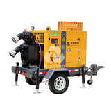 450方拖挂式移动排水泵车